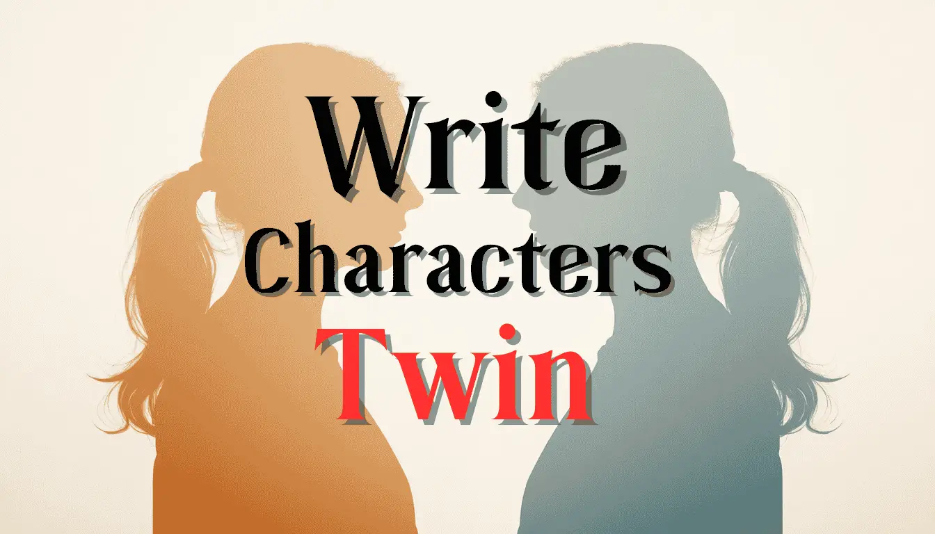How to Write Twin Characters That Feel Real, Distinct, and Unforgettable
