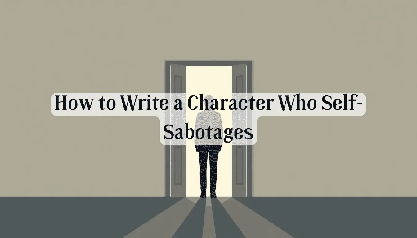 How to Write a Character Who Self-Sabotages